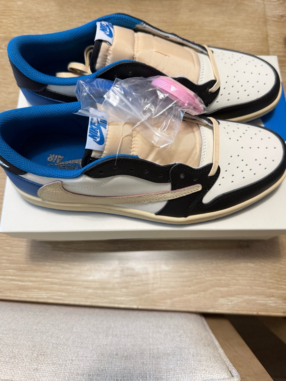 Travis Scott x Fragment Air Jordan 1 Low OG SP Men’s sizes: 9 -10 -10 1/2”-11-12